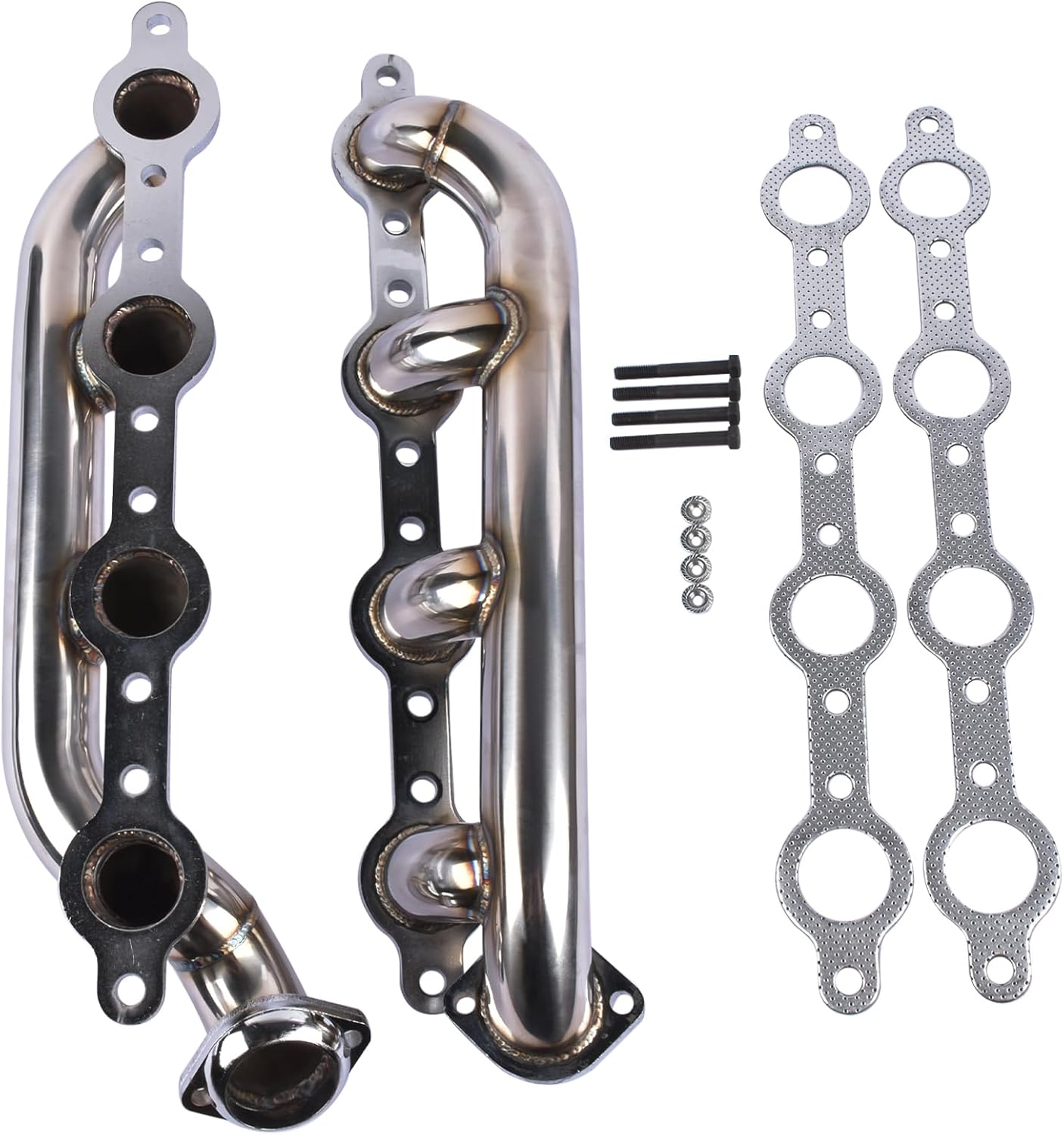 Stainless Steel Performance Exhaust Header Manifold For Ford F250 F350 F450 7.3L V8;1997 1998 1999 2000 2001 2002 2003