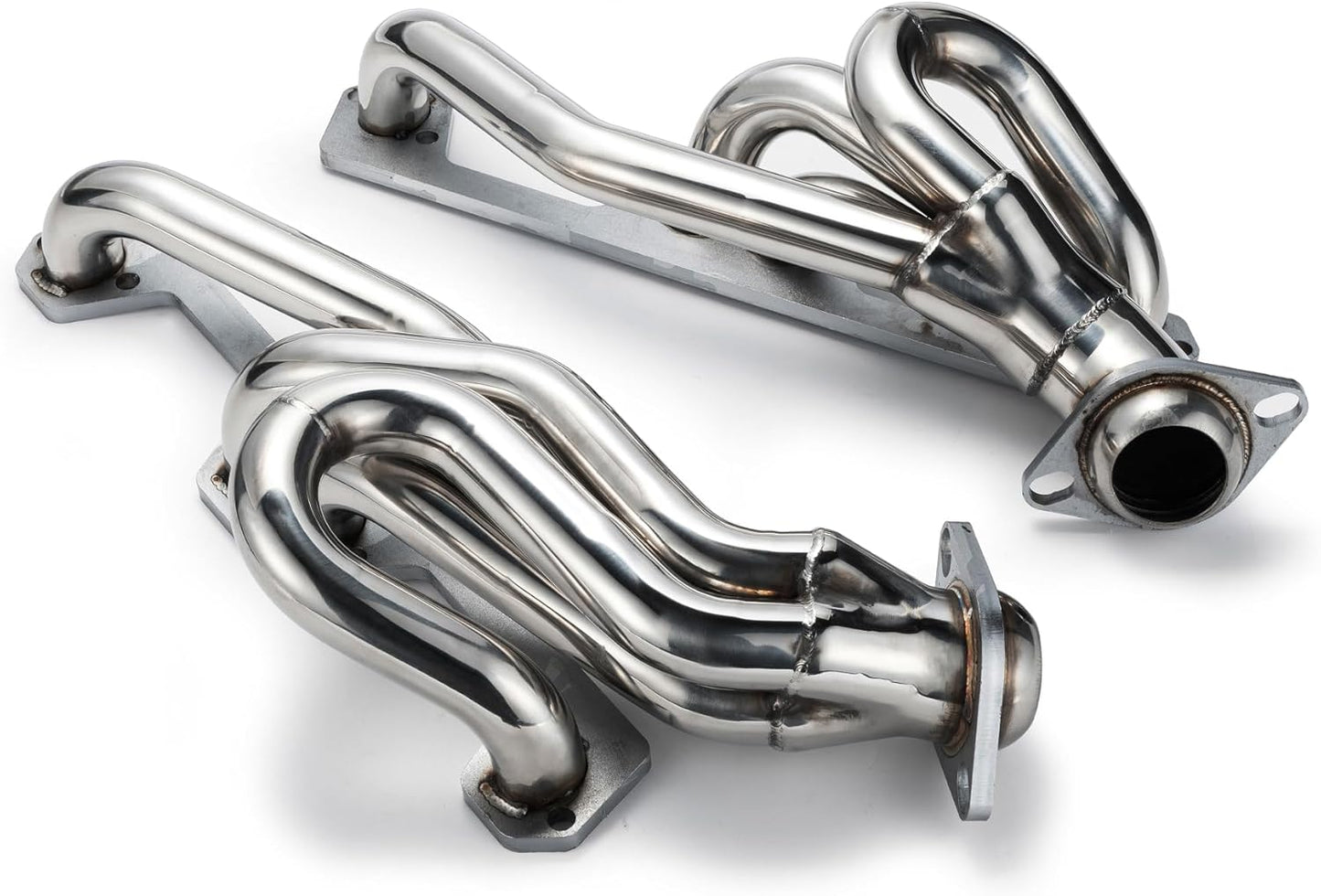 Stainless Steel Performance Exhaust Header Manifold For 1994-2002 Dodge Ram 5.2L 5.9L V8 & 1998-2003 Dodge Durango 5.2L 5.9L V8 & 1997-2004 Dodge Dakota 5.2L 5.9L V8
