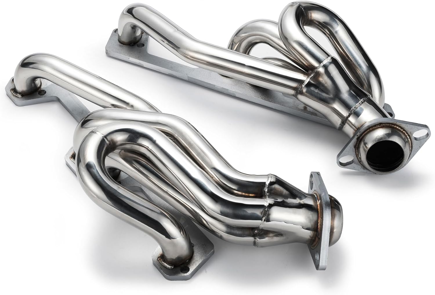 Stainless Steel Performance Exhaust Header Manifold For 1994-2002 Dodge Ram 5.2L 5.9L V8 & 1998-2003 Dodge Durango 5.2L 5.9L V8 & 1997-2004 Dodge Dakota 5.2L 5.9L V8