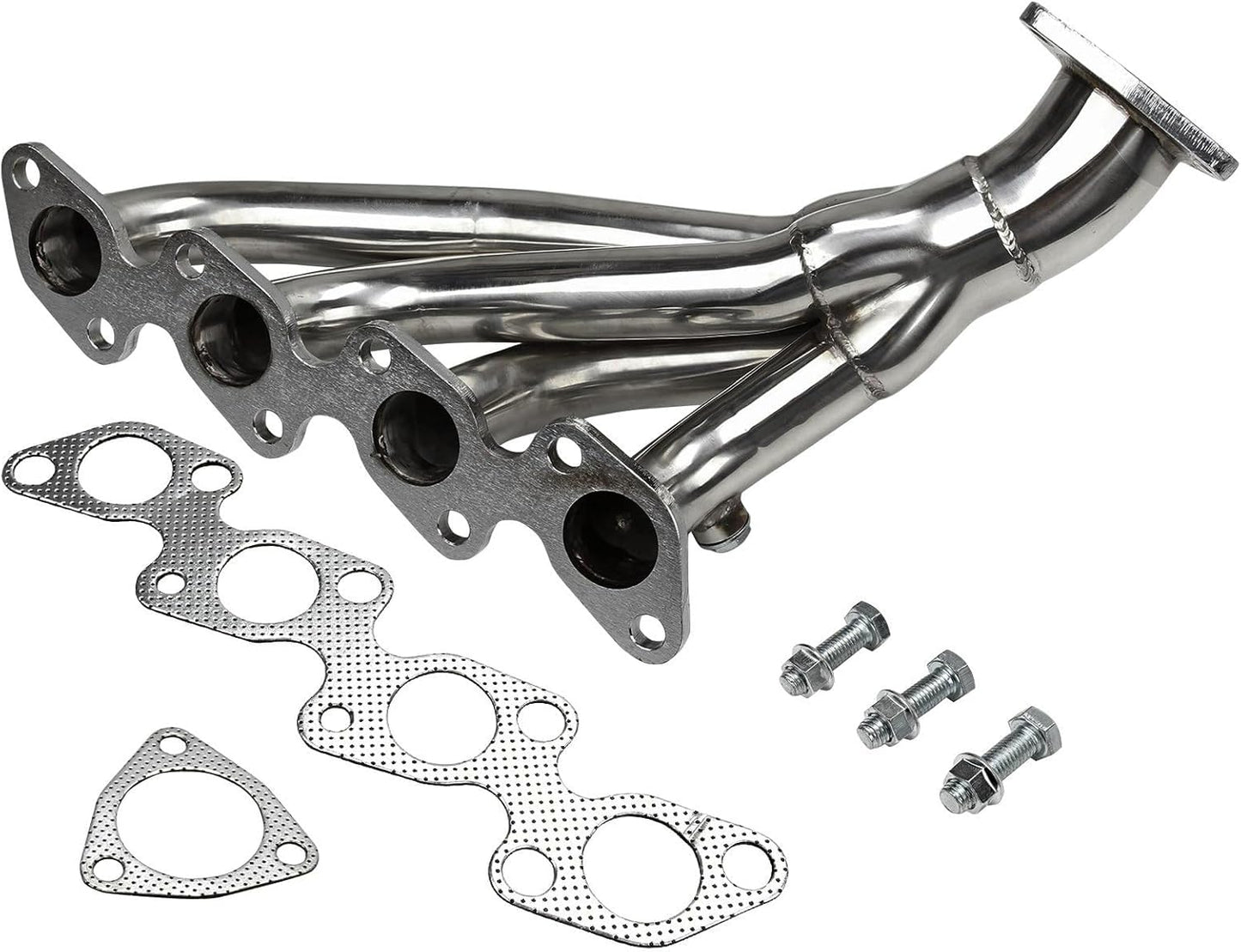 Stainless Steel Performance Exhaust Header Manifold For Nissan 240Sx S14 1995 1996 1997 1998 Ka24De,240SX S14 Silvia SE/LE 2.4L