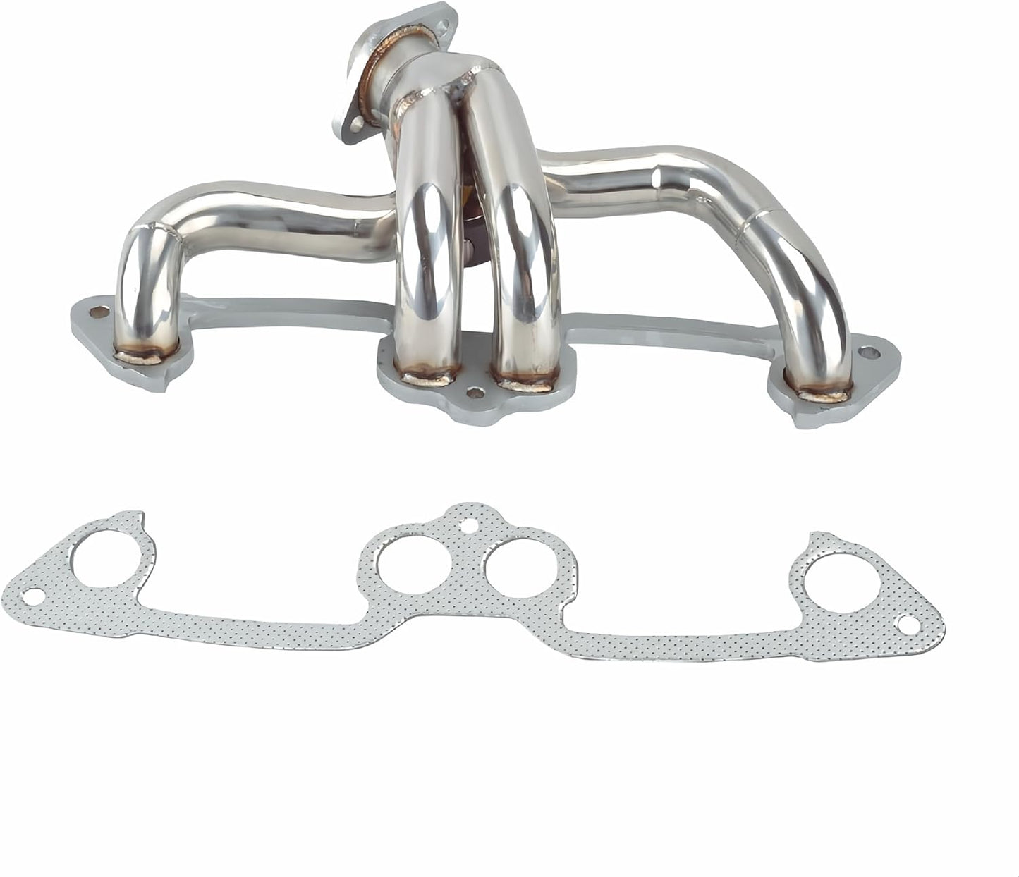 Exhaust Headers kit for Jeep Wrangler TJ &YJ 2.5L L4 & Dodge Dakota 1991-2002，1991 1992 1993 1994 1995 1996 1997 1998 1999 2000 2001 2002 Jeep Wrangler/Dodge Dakota Exhaust Header Manifolds