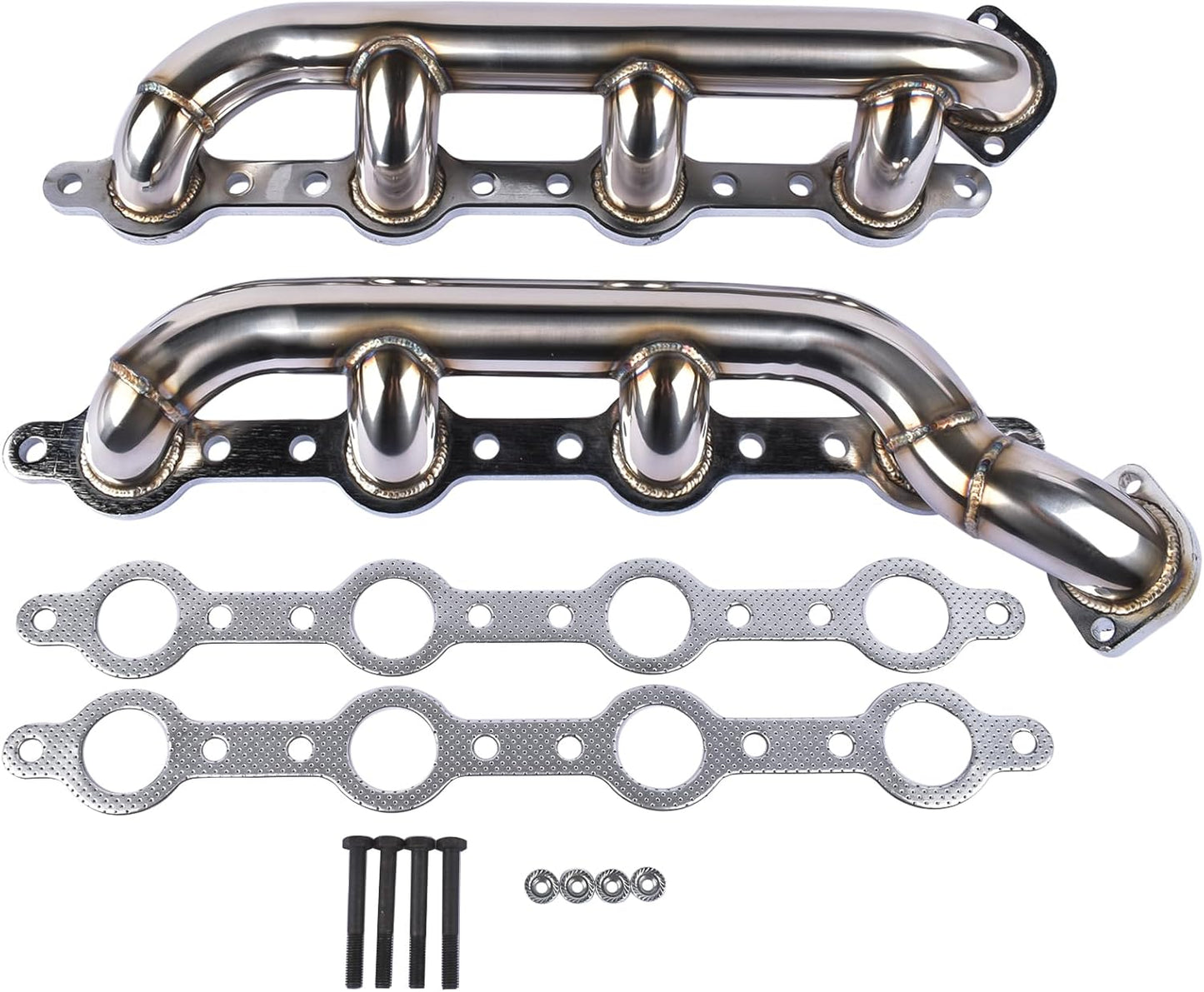 Stainless Steel Performance Exhaust Header Manifold For Ford F250 F350 F450 7.3L V8;1997 1998 1999 2000 2001 2002 2003