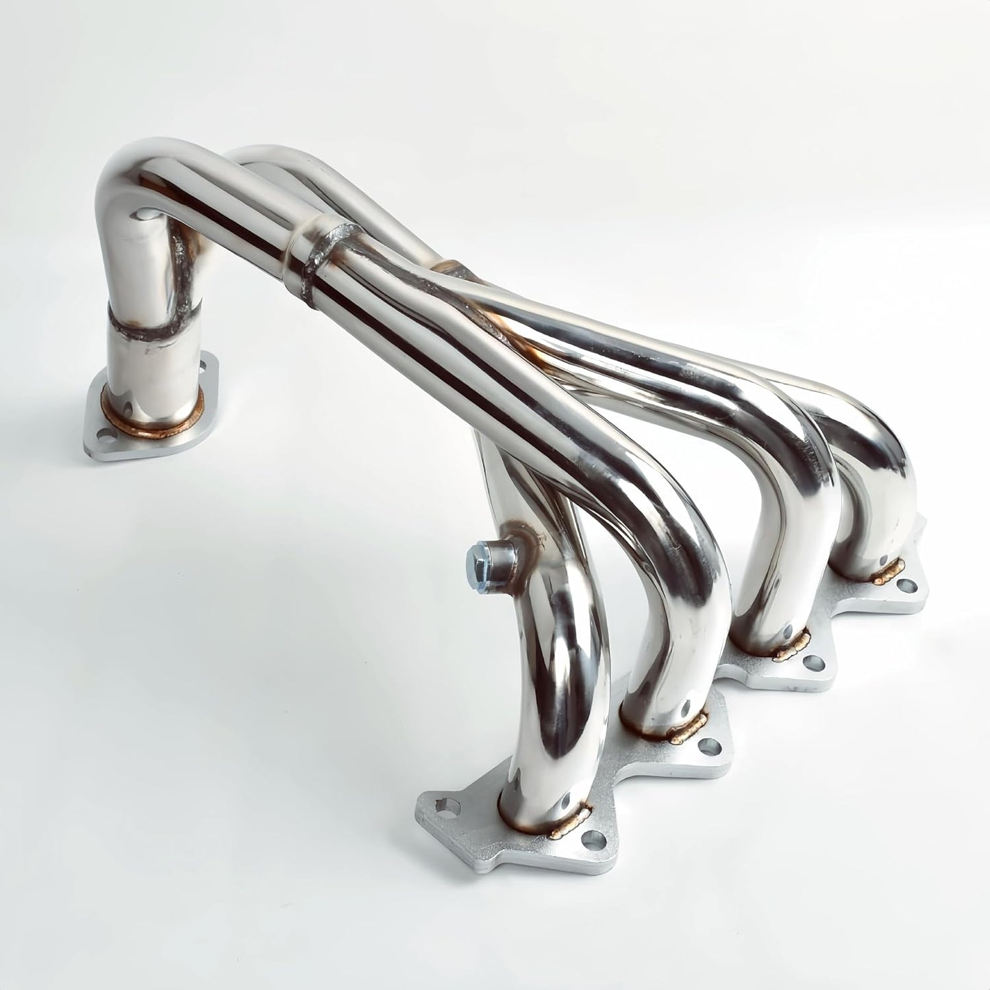 Exhaust Headers kit For 1995-2000 Hyundai Elantra & 1997-2001 Hyundai Tiburon 2.0L，1995 1996 1997 1998 1999 2000 2001 Hyundai Elantra & Tiburon Exhaust Manifold Headers Stainless Steel