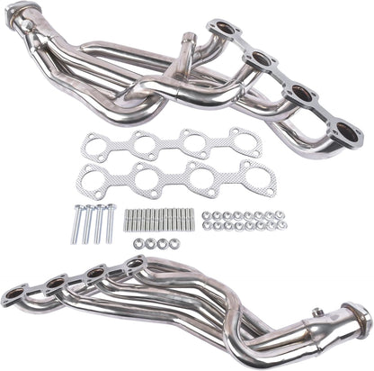 Stainless Steel Performance Exhaust Header Manifold For Ford Mustang/Mustang GT 4.6L V8 SOHC 1996 1997 1998 1999 2000 2001 2003 2004