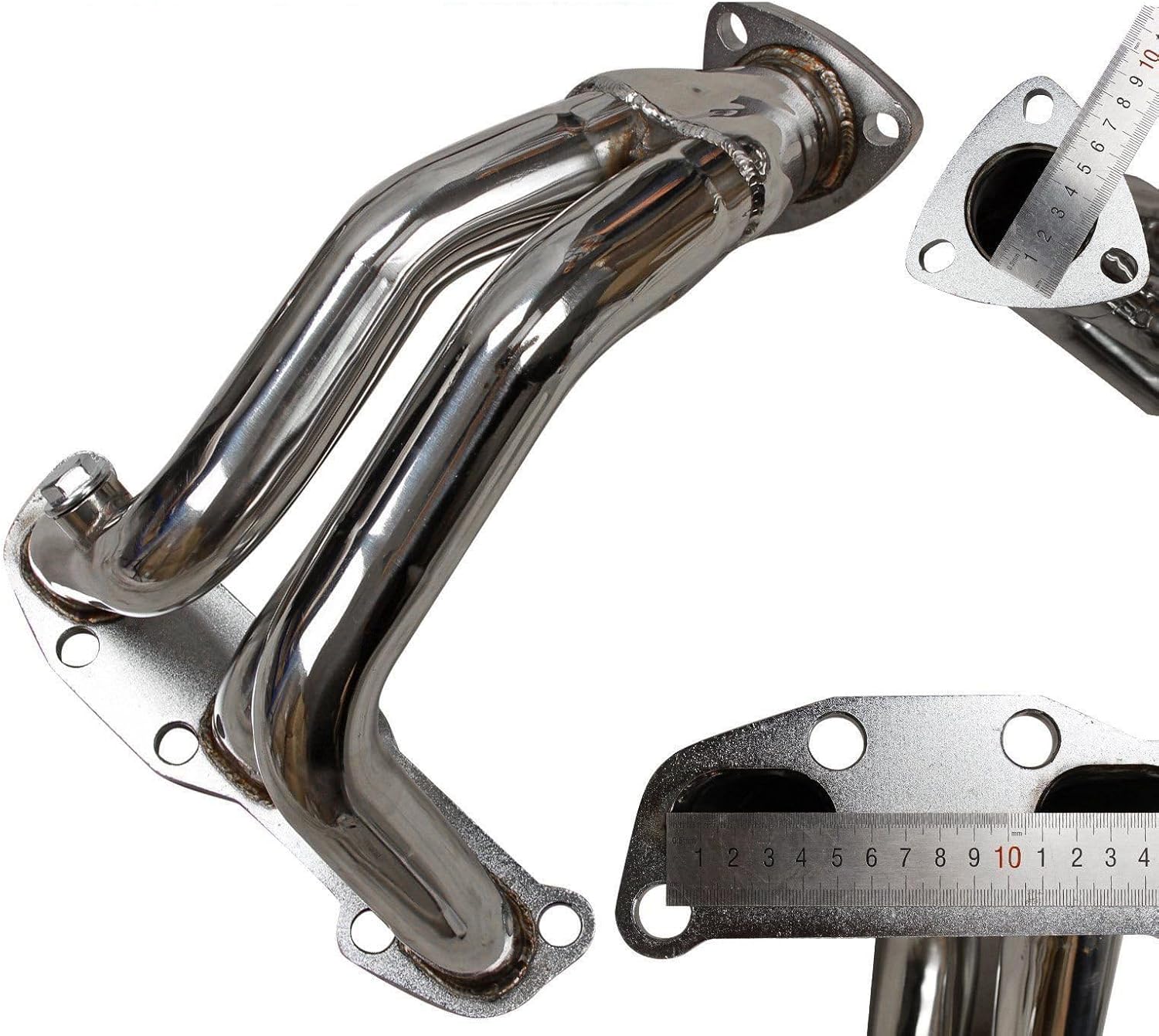Stainless Steel Performance Exhaust Header Manifold For Nissan Altima VQ35DE V6 3.5L 2002-2006 Manual Models,2003,2004,2005