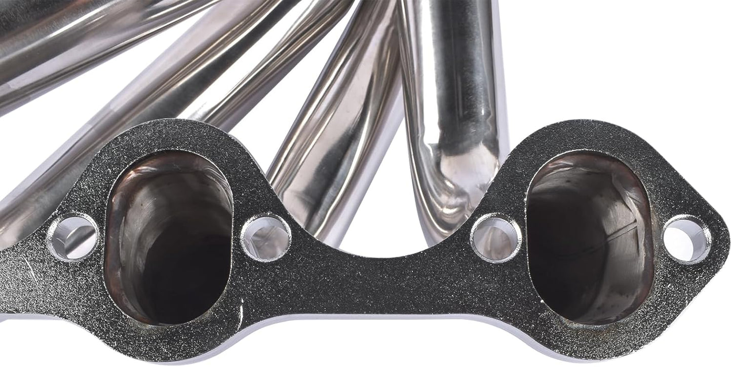Stainless Steel Performance Exhaust Header Manifold For Ford F100 F-100 RWD 302W 5.0L V8,1969 1970 1971 1972 1973 1974 1975 1976 1977 1978 1979，RWD