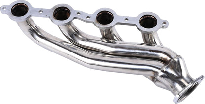 Exhaust Manifold Header For Chevy C10 Chevelle Camaro Caprice Impala Malibu LS1 LS2 LS6 LS7 LSX LS Swap， For GM Gen III/IV 4.8L/5.3L/5.7L/6.0L/6.2L LS engines (LS1/LS2/LS3/LS6/LS7) Exhaust Headers