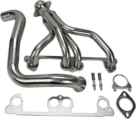Stainless Steel Performance Exhaust Header Manifold For Jeep Wrangler TJ 2.5L L4,1997 1998 1999