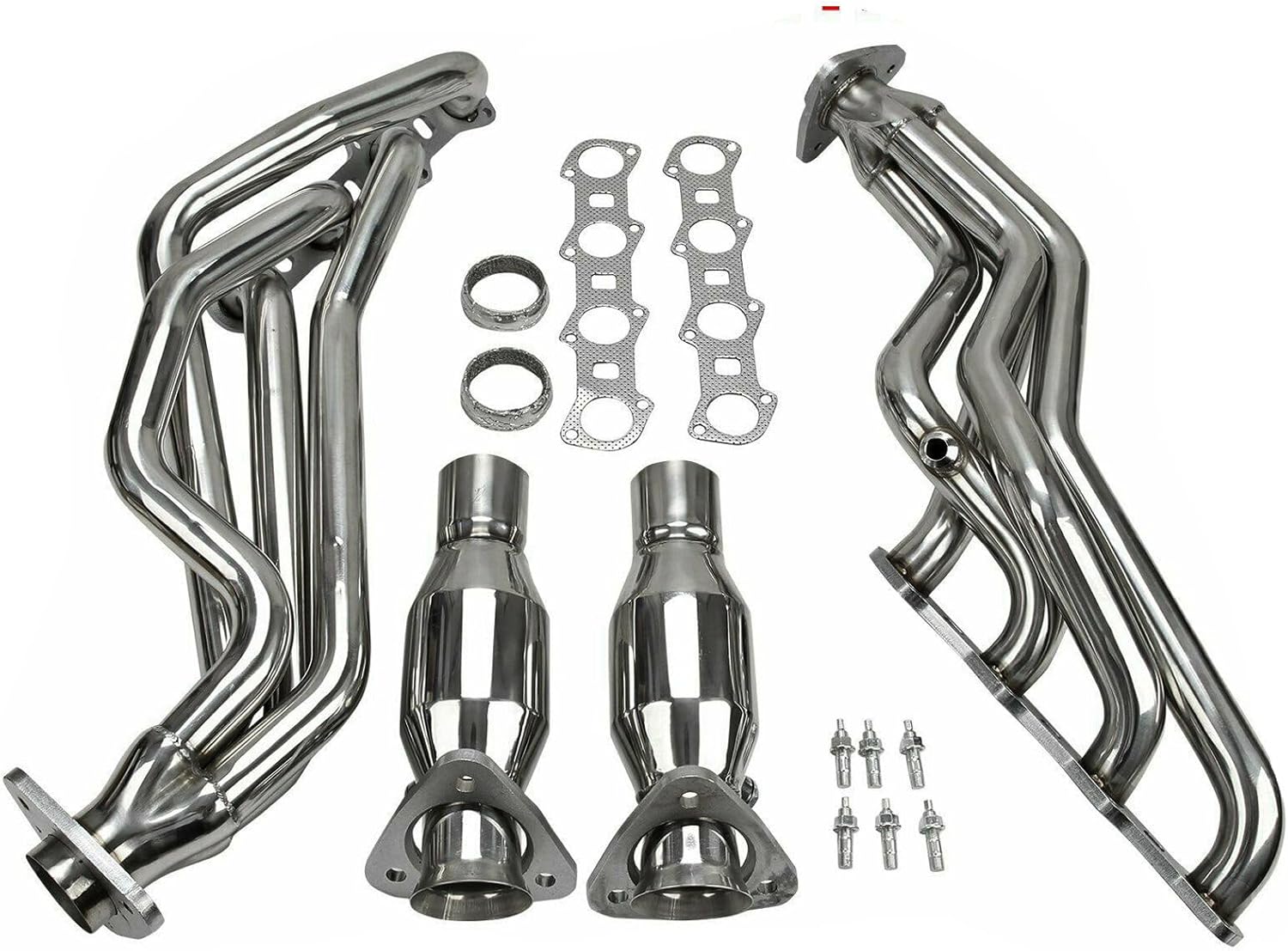 Stainless Steel Performance Exhaust Header Manifold For Ford F-150 F150 Pickup 5.4L V8 1999 2000 2001 2002 2003 2004