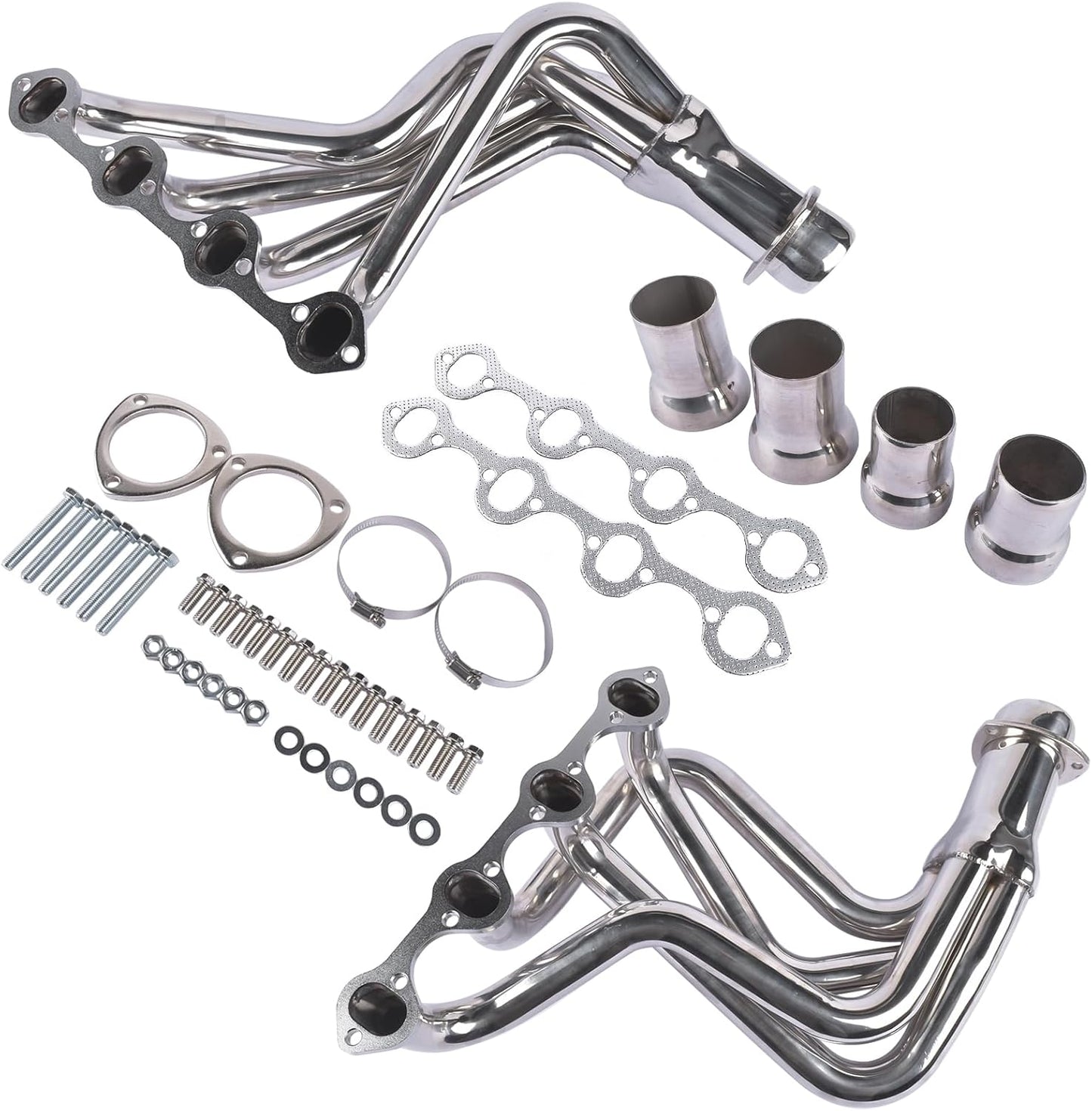 Stainless Steel Performance Exhaust Header Manifold For Ford F100 F-100 RWD 302W 5.0L V8,1969 1970 1971 1972 1973 1974 1975 1976 1977 1978 1979，RWD