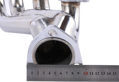 Exhaust Manifold Header For Chevy C10 Chevelle Camaro Caprice Impala Malibu LS1 LS2 LS6 LS7 LSX LS Swap， For GM Gen III/IV 4.8L/5.3L/5.7L/6.0L/6.2L LS engines (LS1/LS2/LS3/LS6/LS7) Exhaust Headers