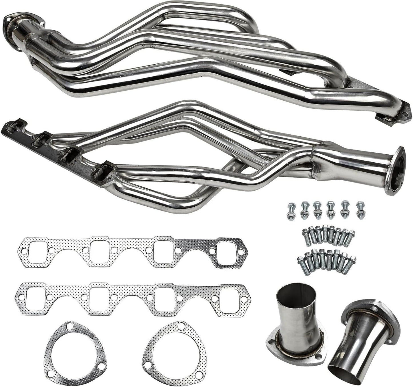 Stainless Steel Performance Exhaust Header Manifold For Ford Mustang SBF 289 302 351，1964 1965 1966 1967 1968 19681969 1970 ；1964-1970 SB Windsor Mustang