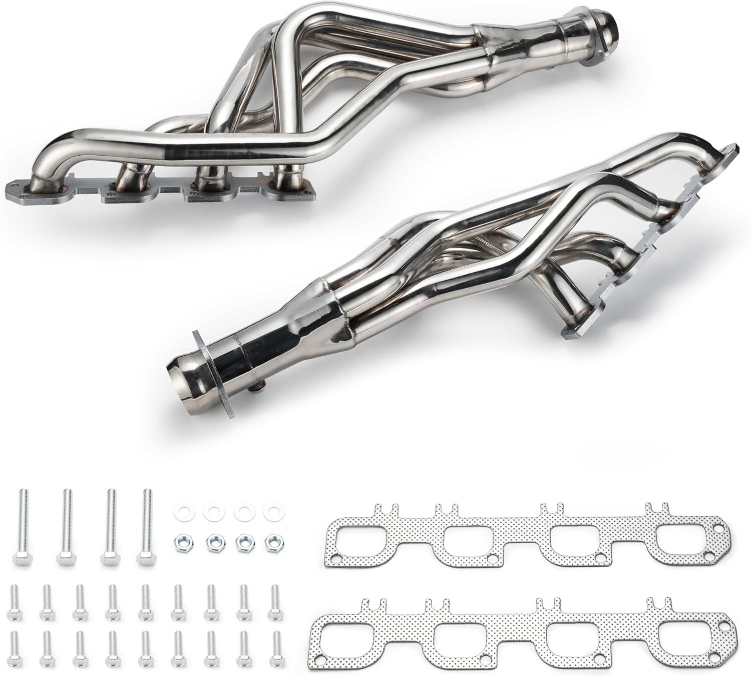 Stainless Steel Exhaust Header Manifold For Ram 1500 5.7L HEMI Engines ，2009 2010 2011 2012 2013 2014 2015 2016 2017 2018