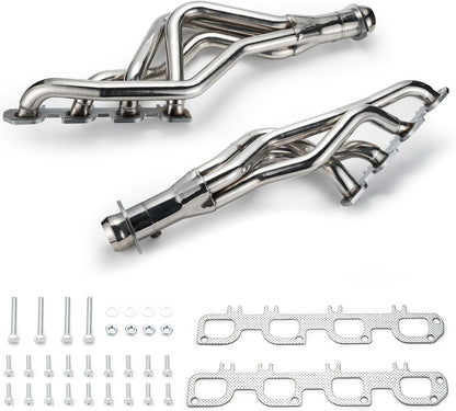 Stainless Steel Exhaust Header Manifold For Ram 1500 5.7L HEMI Engines ，2009 2010 2011 2012 2013 2014 2015 2016 2017 2018