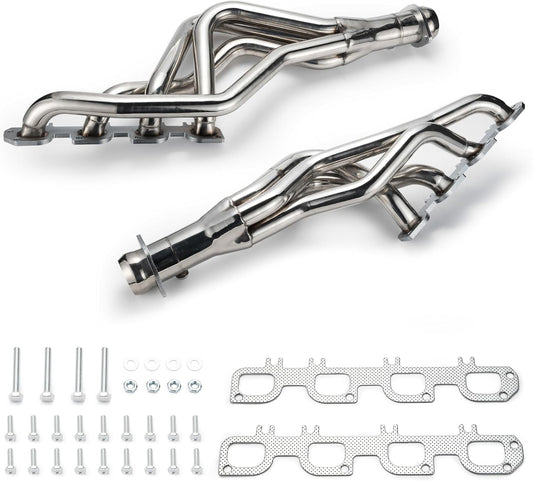 Stainless Steel Exhaust Header Manifold For Ram 1500 5.7L HEMI Engines ，2009 2010 2011 2012 2013 2014 2015 2016 2017 2018