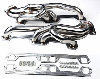 Stainless Steel Performance Exhaust Header Manifold For 1994-2002 Dodge Ram 5.2L 5.9L V8 & 1998-2003 Dodge Durango 5.2L 5.9L V8 & 1997-2004 Dodge Dakota 5.2L 5.9L V8