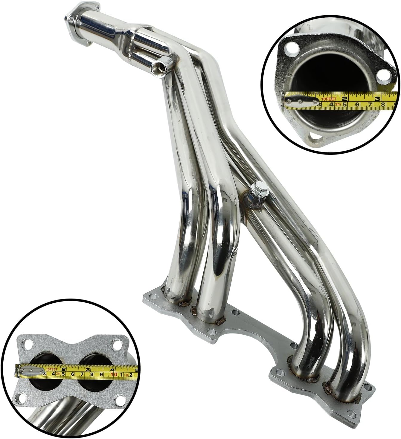 Exhaust Manifold Header For Nissan D21/Hardbody 1990-1995 Pickup Truck 2.4L 4WD，1990 1991 1992 1993 1994 1995 Nissan Hardbody/D21 Exhaust Manifold Headers