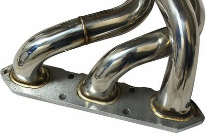 Stainless Steel Performance Exhaust Header Manifold For 1997-2004 Porsche 986 Boxster BASE,1998,1999,2000,2001,2002,2003,Headers for Porsche 986 Boxster, 2.5L, 2.7L,3.2L