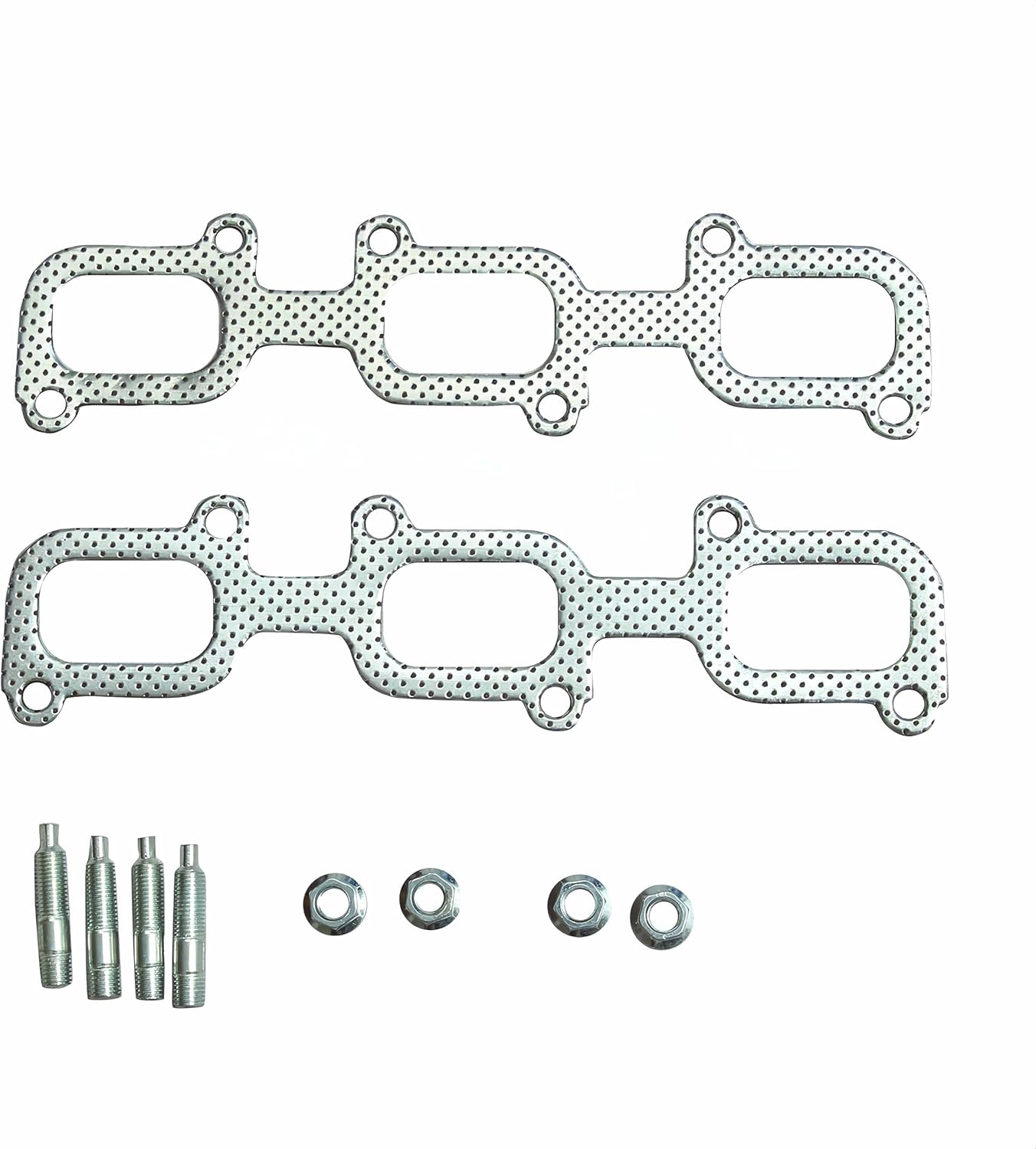 Exhaust Headers kit For for 2011-2017 Ford Mustang 3.7L V6，2011 2012 2013 2014 2015 2016 2017 Ford Mustang Exhaust Header Manifolds Stainless Steel