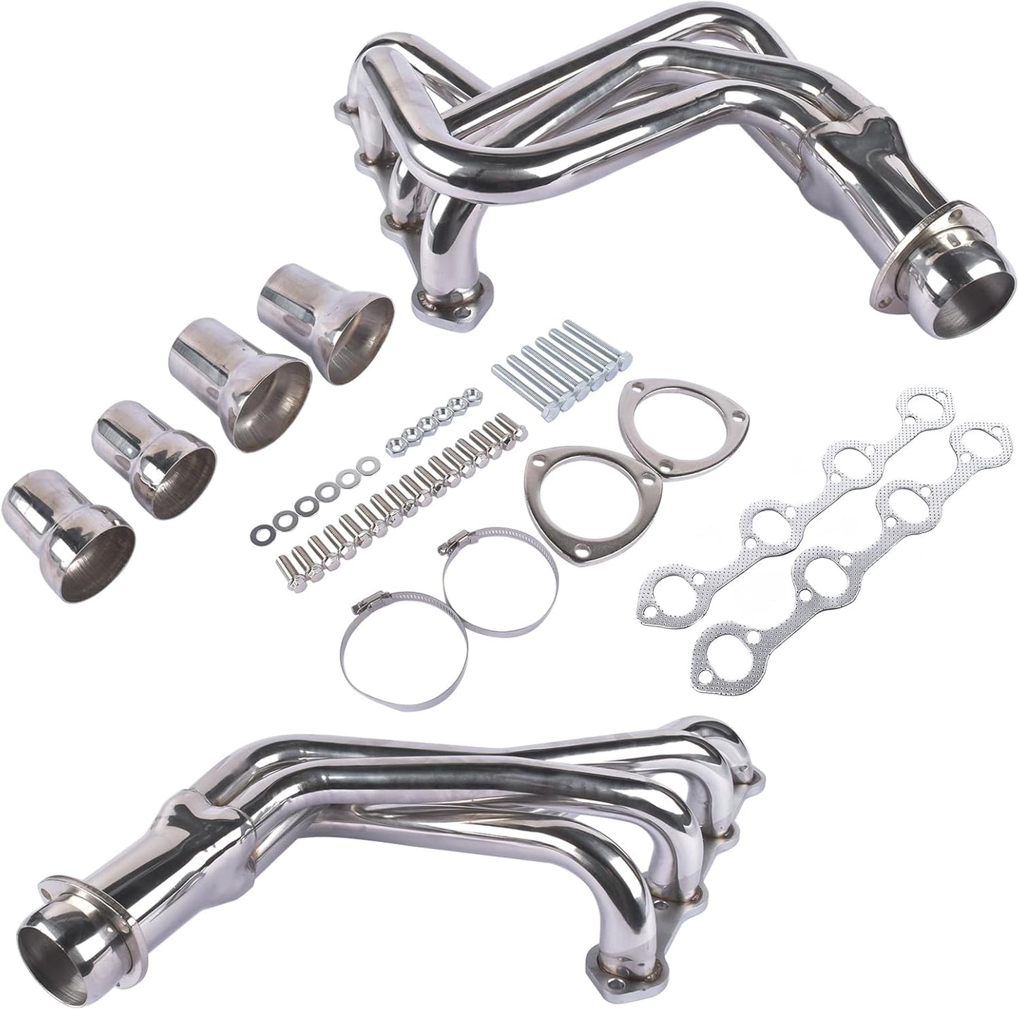 Stainless Steel Performance Exhaust Header Manifold For Ford F100 F-100 RWD 302W 5.0L V8,1969 1970 1971 1972 1973 1974 1975 1976 1977 1978 1979，RWD
