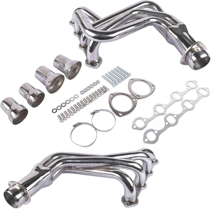 Stainless Steel Performance Exhaust Header Manifold For Ford F100 F-100 RWD 302W 5.0L V8,1969 1970 1971 1972 1973 1974 1975 1976 1977 1978 1979，RWD