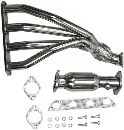 Stainless Steel Exhaust Header Manifold For BMW 2002-2008 Mini Cooper R50 / R52 / R53