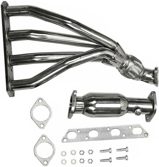 Stainless Steel Exhaust Header Manifold For BMW 2002-2008 Mini Cooper R50 / R52 / R53