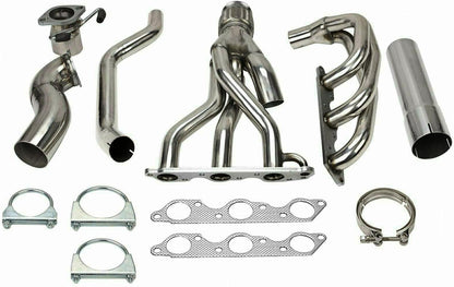 Stainless Steel Performance Exhaust Header Manifold For 1997-2005 Pontiac Grand Prix；1997-2004 Buick Regal GS；2004-2005 Chevrolet Impala SS & Monte Carlo SS ；3.8L