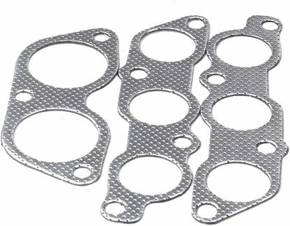 Stainless Steel Exhaust Manifold Header For Lexus IS300 2001-2005，Compatible With IS300 ALTEZZA XE10 JCE10 3.0L 3-2 L6 2JZ-GE，Sliver