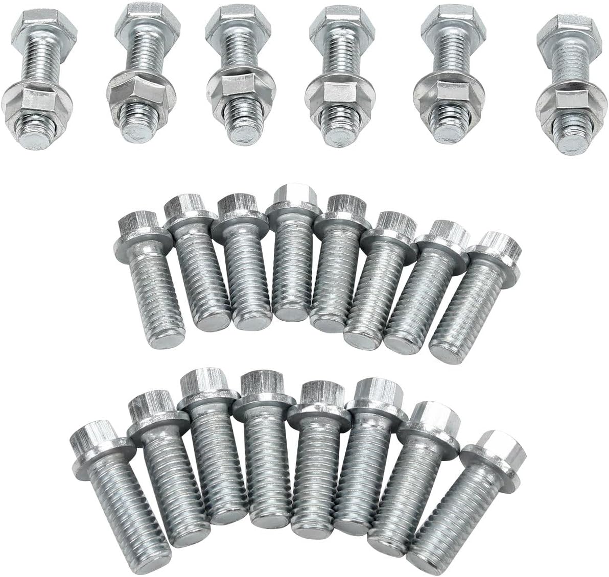 Stainless Steel Performance Exhaust Header Manifold For Ford Mustang SBF 289 302 351，1964 1965 1966 1967 1968 19681969 1970 ；1964-1970 SB Windsor Mustang