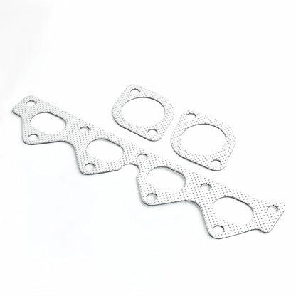 Exhaust Headers kit For 1995-2000 Hyundai Elantra & 1997-2001 Hyundai Tiburon 2.0L，1995 1996 1997 1998 1999 2000 2001 Hyundai Elantra & Tiburon Exhaust Manifold Headers Stainless Steel
