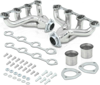 Exhaust Headers For 1964-1978 Ford 260 289 302 v8 SBF Small Block Hugger，Ford Mustang/Galaxie/LTD/Country Squire/Falcon/Fairlane/Torino/Bronco/Thunderbird & Mercury Cougar Exhaust Manifolds Header