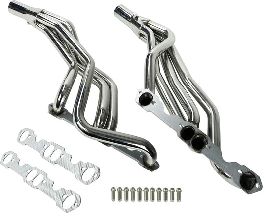 Stainless Steel Performance Exhaust Header Manifold For 1993-1997 Chevrolet Chevy Camaro & Pontiac Firebird 5.7L LT1 V8，1993 1994 1995 1996 1997