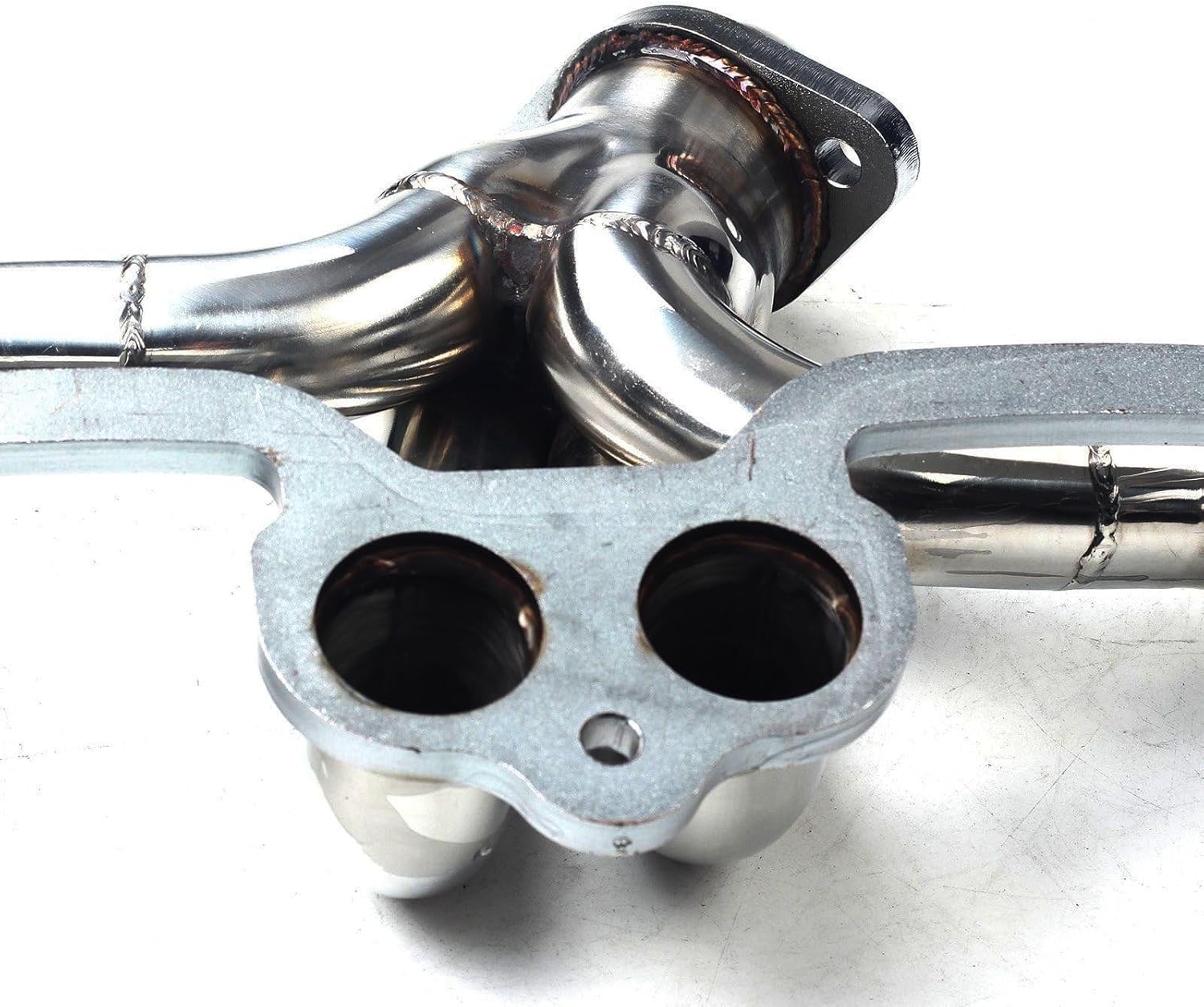 Stainless Steel Performance Exhaust Header Manifold For Jeep Wrangler YJ & TJ 2.5L,1991 1992 1993 1994 1995 1996 1997 1998 1999 2000 2001 2002