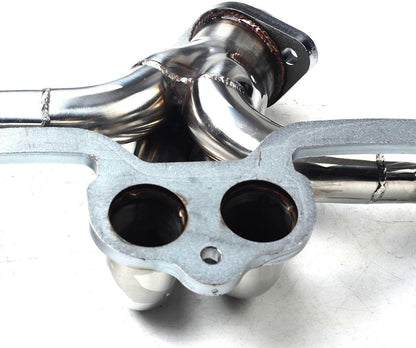 Stainless Steel Performance Exhaust Header Manifold For Jeep Wrangler YJ & TJ 2.5L,1991 1992 1993 1994 1995 1996 1997 1998 1999 2000 2001 2002