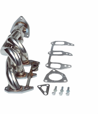 Exhaust Headers kit For 2003-2010 Mazda RX8 SE3P 1.3L，2003 2004 2005 2006 2007 2008 2009 2010 Mazda RX-8 Exhaust Header Manifold Stainless Steel