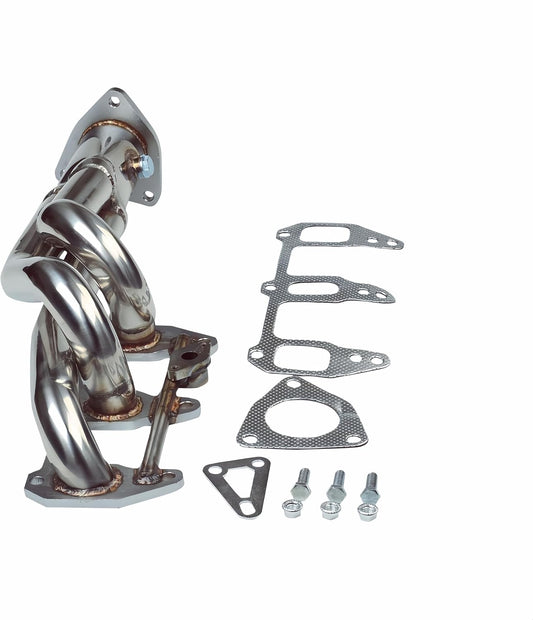 Exhaust Headers kit For 2003-2010 Mazda RX8 SE3P 1.3L，2003 2004 2005 2006 2007 2008 2009 2010 Mazda RX-8 Exhaust Header Manifold Stainless Steel