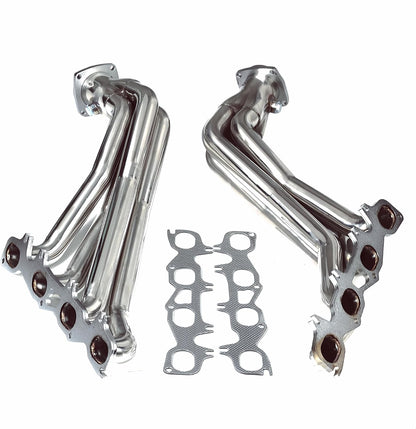 Exhaust Headers For 2005-2011 Dodge Charger Magnum Challenger & For Chrysler 300C 5.7 6.1 HEMI V8，2005 2006 2007 2008 2009 2010 2011 Chrysler 300C & Dodge Charger Magnum/Challenger Exhaust Manifold