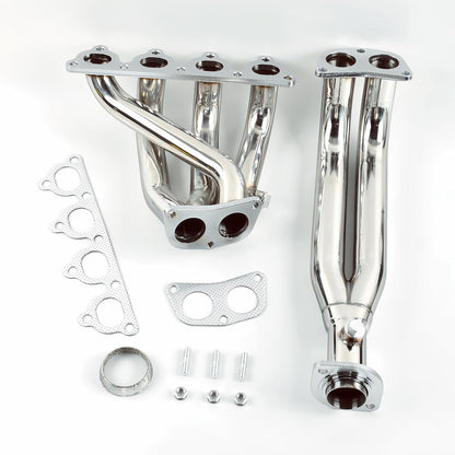 Exhaust Header kit For Honda Civic (EJ/EG/EH/EK) 1988-2000 D15 1.5L|1.6L，1988 1989 1990 1991 1992 1993 1994 1995 1996 1997 1998 1999 2000 Honda Civic Exhaust Manifold Header kit