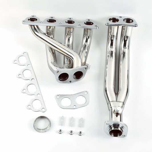 Exhaust Header kit For Honda Civic (EJ/EG/EH/EK) 1988-2000 D15 1.5L|1.6L，1988 1989 1990 1991 1992 1993 1994 1995 1996 1997 1998 1999 2000 Honda Civic Exhaust Manifold Header kit